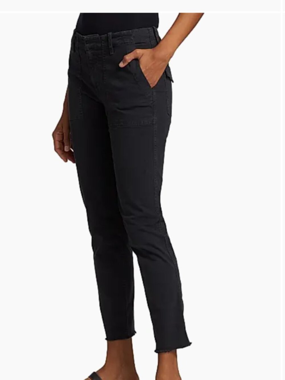 Nili‎ Lotan Jenna Pants Size 12 Washed Black